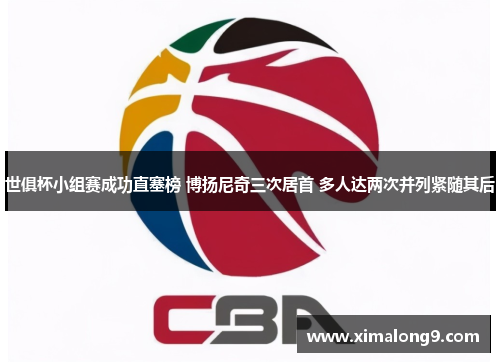 世俱杯小组赛成功直塞榜 博扬尼奇三次居首 多人达两次并列紧随其后